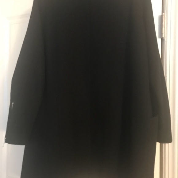 ASOS Moto Wool Coat with Zippers - Picture 6 of 7